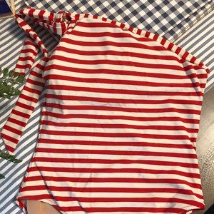 J. Crew One Should Swimsuit With Tie